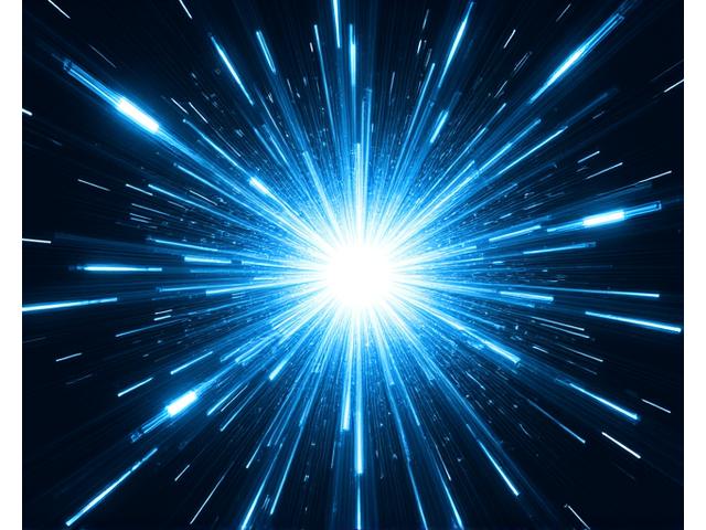 Intense, high-energy abstract patterns with sharp lines and explosive effects depicting hardstyle music.