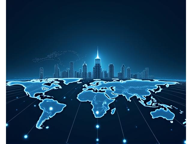 Abstract map of soundwaves converging over a stylized city, representing global and regional electronic scenes.