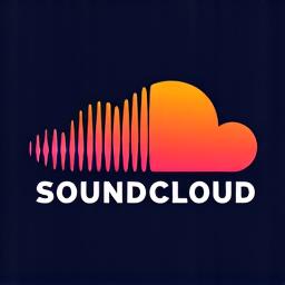SoundCloud logo pulsing with soundwave animations.