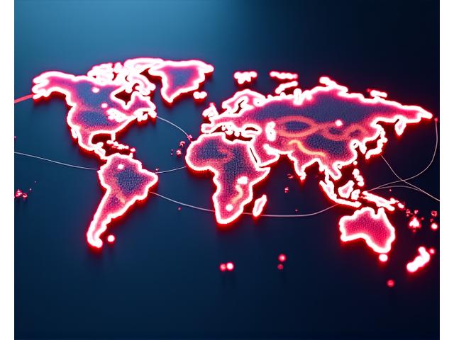 Interactive global map highlighted with glowing nodes indicating electronic music hotspots and cultural influences.
